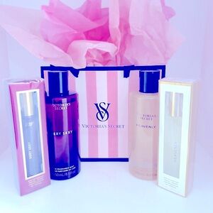 Victoria’s Secret 2 fine fragrance mist & 2 travel sprays